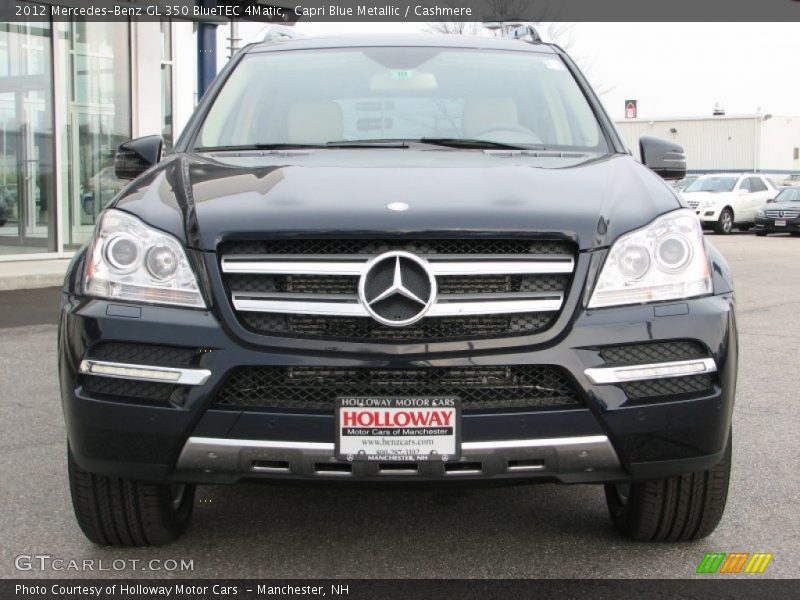 Capri Blue Metallic / Cashmere 2012 Mercedes-Benz GL 350 BlueTEC 4Matic