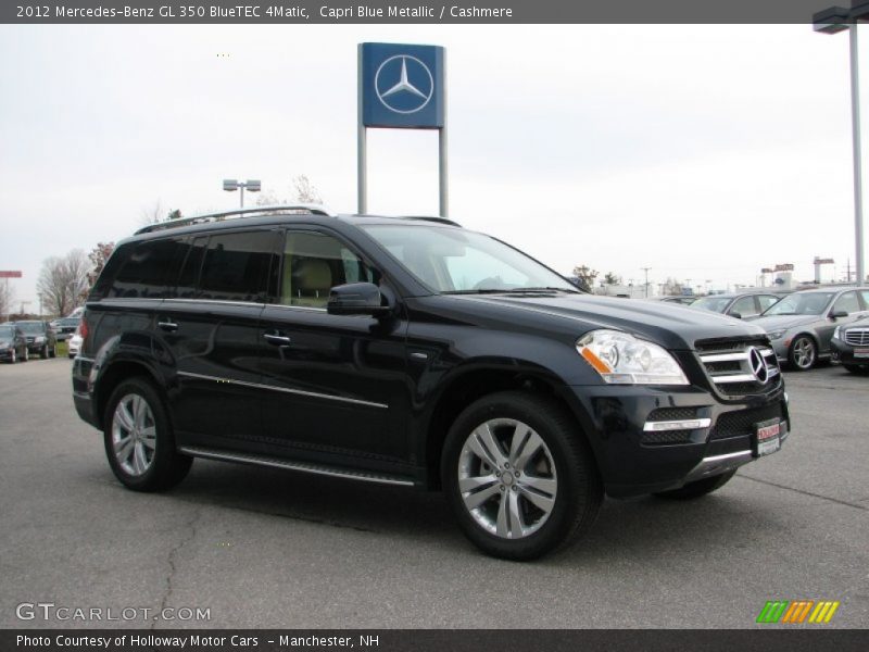 Capri Blue Metallic / Cashmere 2012 Mercedes-Benz GL 350 BlueTEC 4Matic