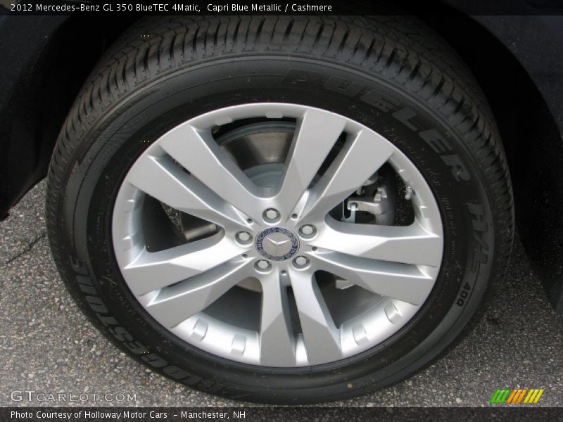 Capri Blue Metallic / Cashmere 2012 Mercedes-Benz GL 350 BlueTEC 4Matic