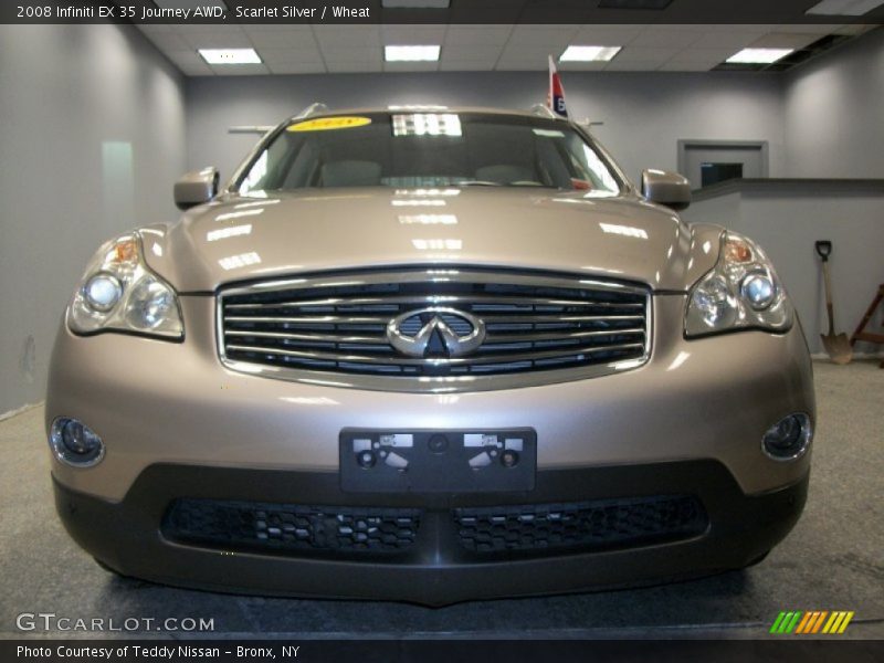 Scarlet Silver / Wheat 2008 Infiniti EX 35 Journey AWD