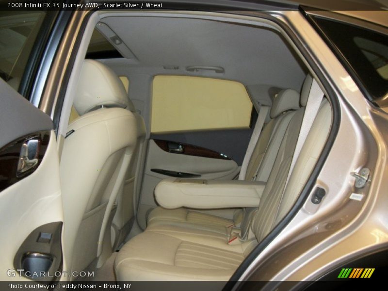 Scarlet Silver / Wheat 2008 Infiniti EX 35 Journey AWD