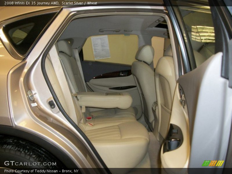 Scarlet Silver / Wheat 2008 Infiniti EX 35 Journey AWD