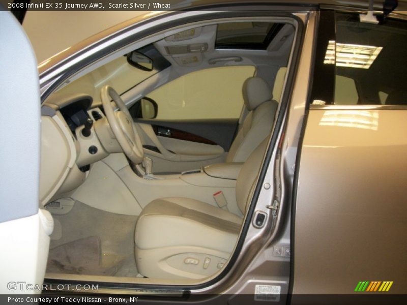 Scarlet Silver / Wheat 2008 Infiniti EX 35 Journey AWD