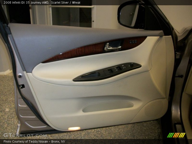 Scarlet Silver / Wheat 2008 Infiniti EX 35 Journey AWD