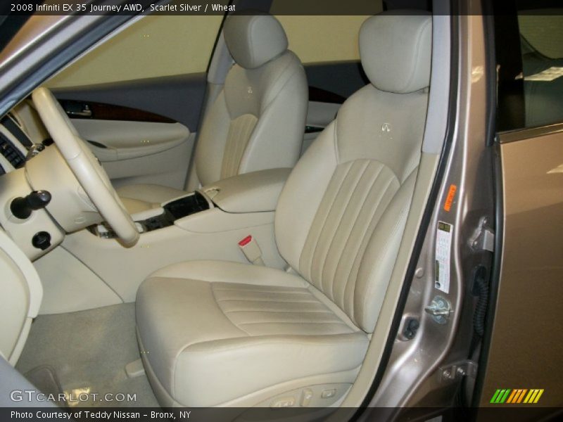 Scarlet Silver / Wheat 2008 Infiniti EX 35 Journey AWD