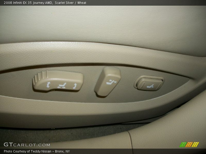 Scarlet Silver / Wheat 2008 Infiniti EX 35 Journey AWD