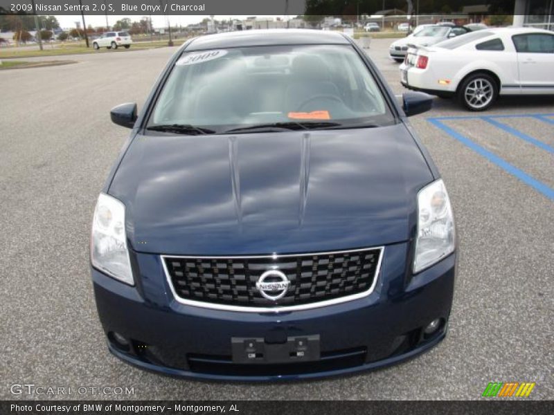 Blue Onyx / Charcoal 2009 Nissan Sentra 2.0 S