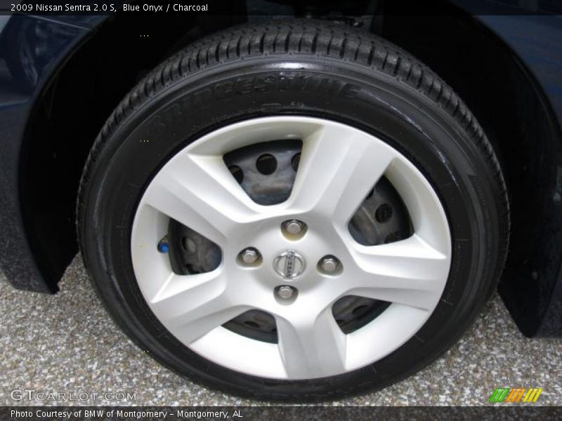 Blue Onyx / Charcoal 2009 Nissan Sentra 2.0 S