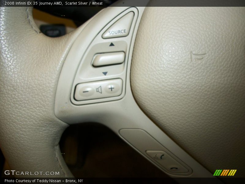 Scarlet Silver / Wheat 2008 Infiniti EX 35 Journey AWD