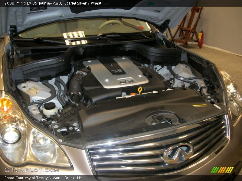 Scarlet Silver / Wheat 2008 Infiniti EX 35 Journey AWD