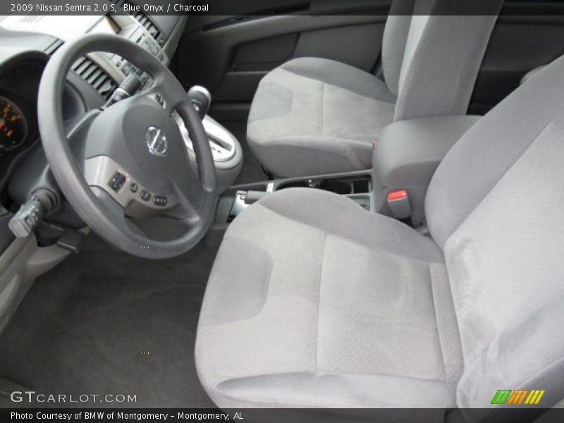 Blue Onyx / Charcoal 2009 Nissan Sentra 2.0 S