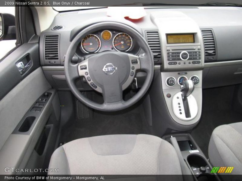 Blue Onyx / Charcoal 2009 Nissan Sentra 2.0 S