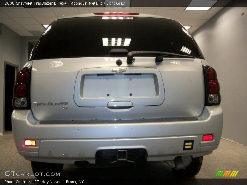 Moondust Metallic / Light Gray 2008 Chevrolet TrailBlazer LT 4x4