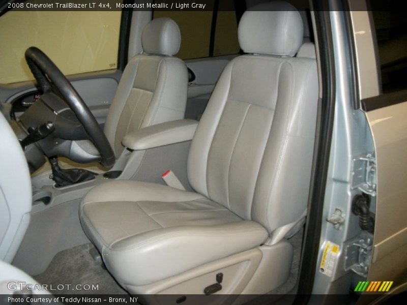 Moondust Metallic / Light Gray 2008 Chevrolet TrailBlazer LT 4x4