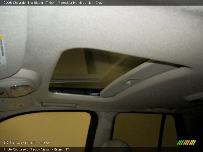 Moondust Metallic / Light Gray 2008 Chevrolet TrailBlazer LT 4x4