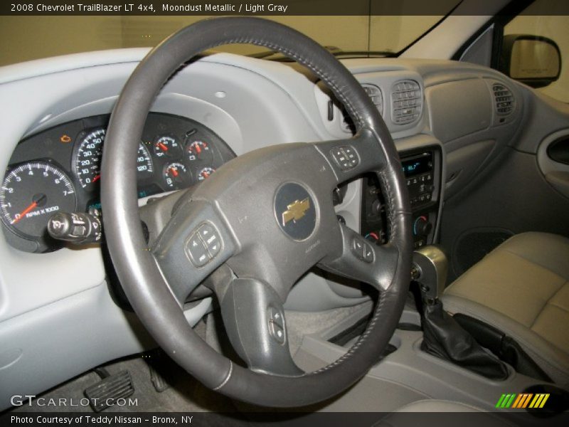 Moondust Metallic / Light Gray 2008 Chevrolet TrailBlazer LT 4x4