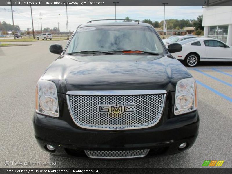 Onyx Black / Cocoa/Light Cashmere 2007 GMC Yukon SLT