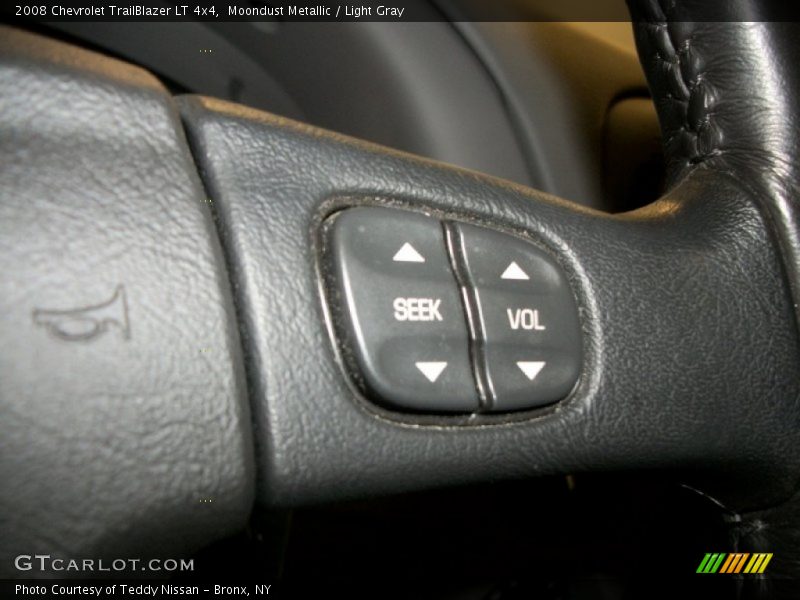Moondust Metallic / Light Gray 2008 Chevrolet TrailBlazer LT 4x4