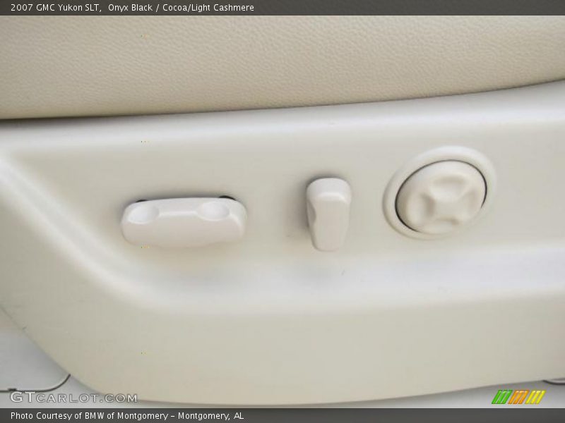 Onyx Black / Cocoa/Light Cashmere 2007 GMC Yukon SLT