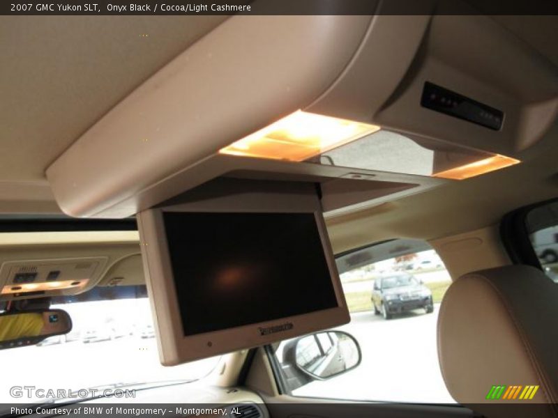Onyx Black / Cocoa/Light Cashmere 2007 GMC Yukon SLT