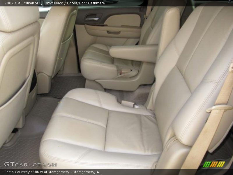 Onyx Black / Cocoa/Light Cashmere 2007 GMC Yukon SLT