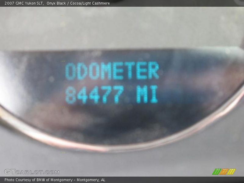 Onyx Black / Cocoa/Light Cashmere 2007 GMC Yukon SLT