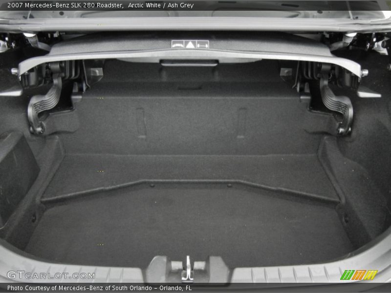  2007 SLK 280 Roadster Trunk