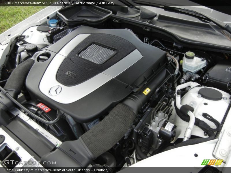  2007 SLK 280 Roadster Engine - 3.0 Liter DOHC 24-Valve VVT V6