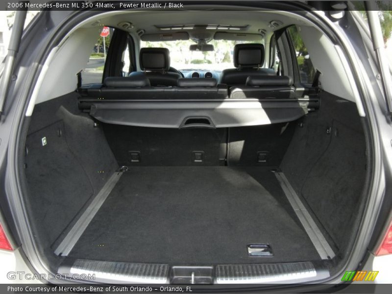 Pewter Metallic / Black 2006 Mercedes-Benz ML 350 4Matic