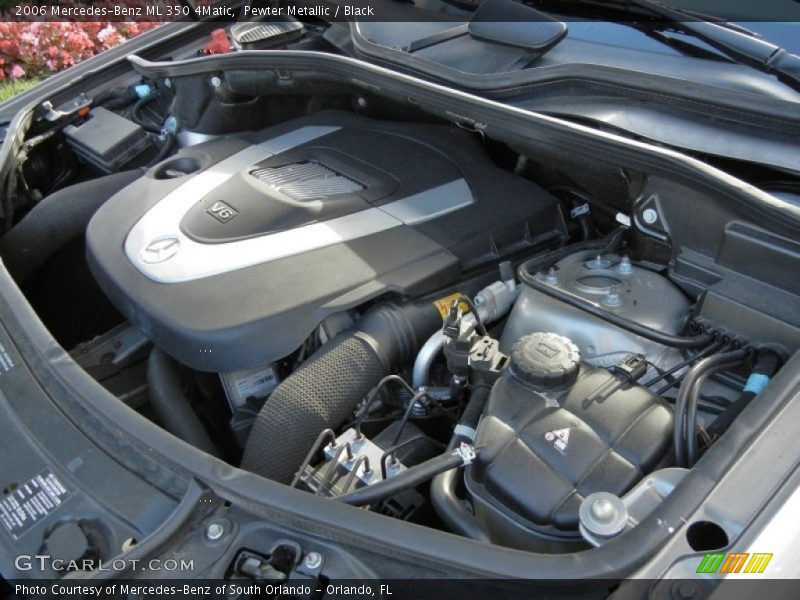 Pewter Metallic / Black 2006 Mercedes-Benz ML 350 4Matic