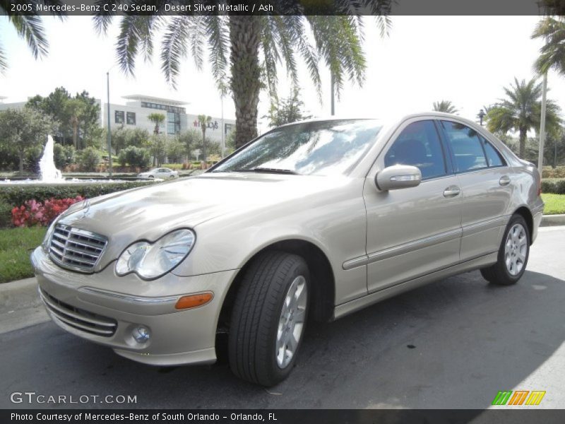 Front 3/4 View of 2005 C 240 Sedan