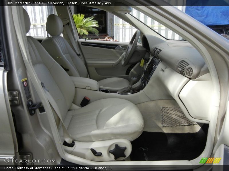Desert Silver Metallic / Ash 2005 Mercedes-Benz C 240 Sedan