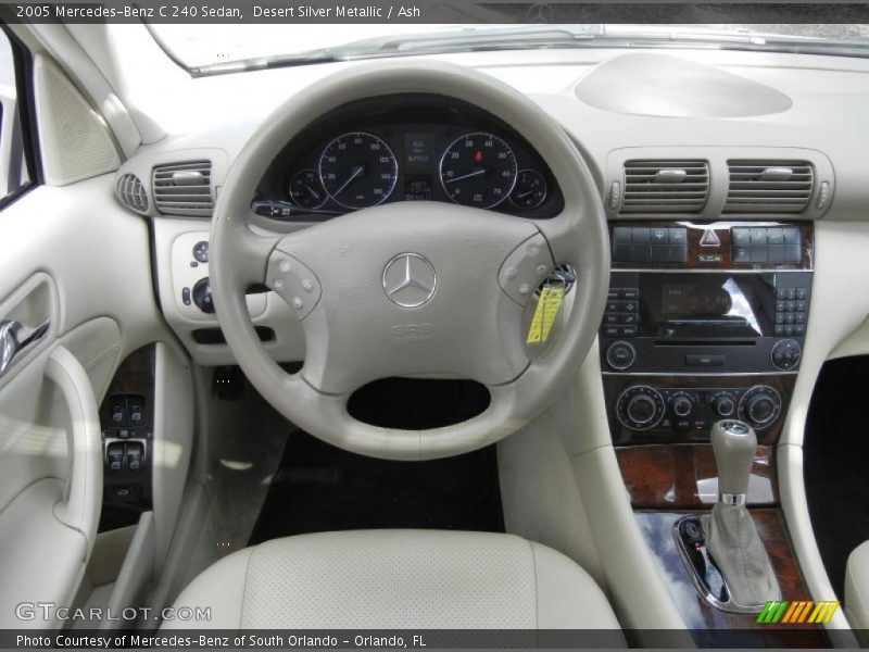 Desert Silver Metallic / Ash 2005 Mercedes-Benz C 240 Sedan