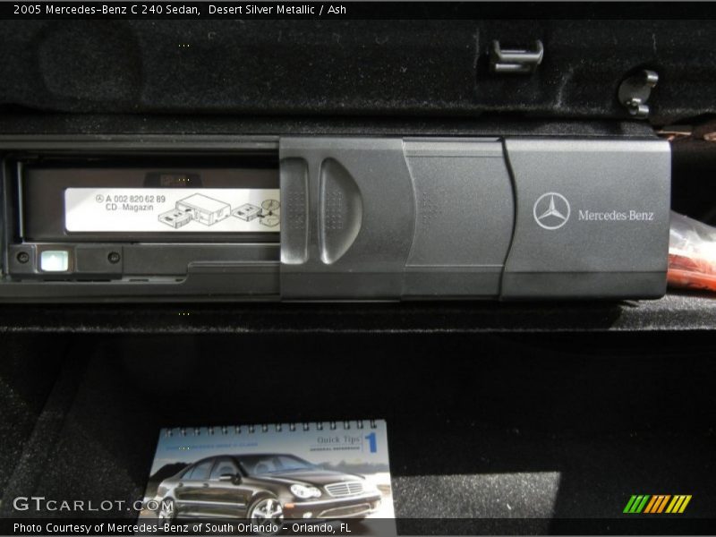 Desert Silver Metallic / Ash 2005 Mercedes-Benz C 240 Sedan