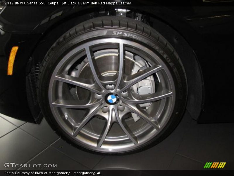  2012 6 Series 650i Coupe Wheel