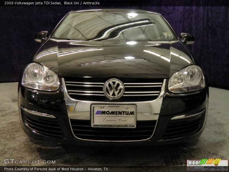 Black Uni / Anthracite 2009 Volkswagen Jetta TDI Sedan