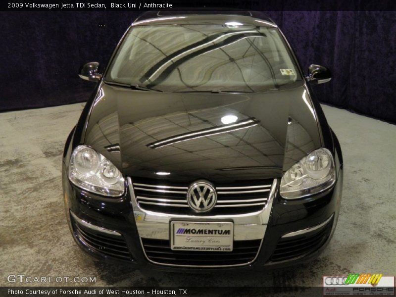 Black Uni / Anthracite 2009 Volkswagen Jetta TDI Sedan