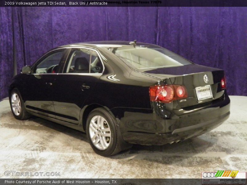 Black Uni / Anthracite 2009 Volkswagen Jetta TDI Sedan
