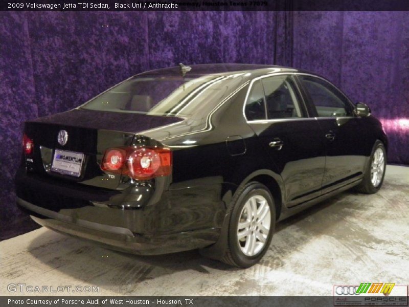 Black Uni / Anthracite 2009 Volkswagen Jetta TDI Sedan