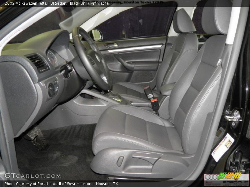 Black Uni / Anthracite 2009 Volkswagen Jetta TDI Sedan