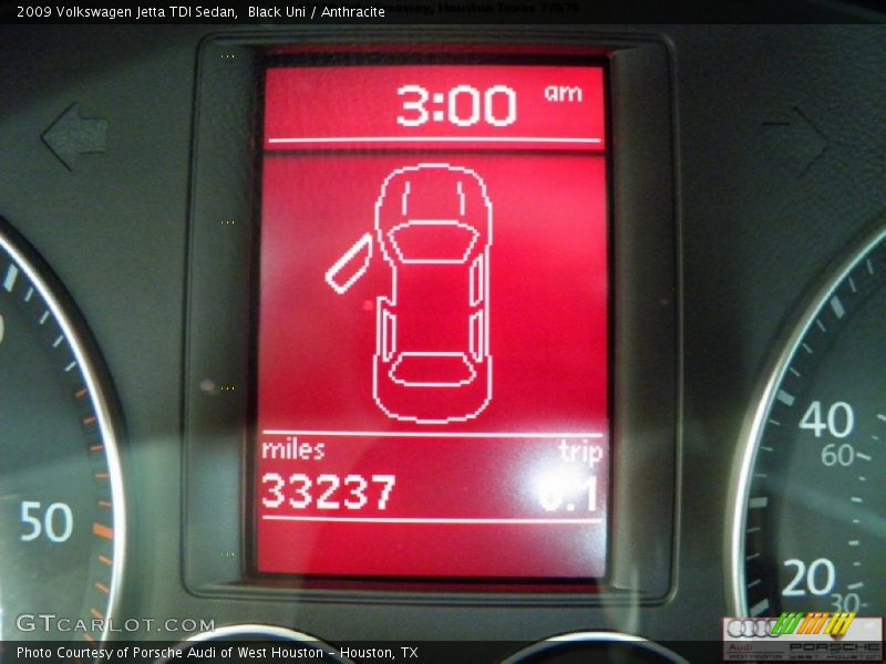 Black Uni / Anthracite 2009 Volkswagen Jetta TDI Sedan