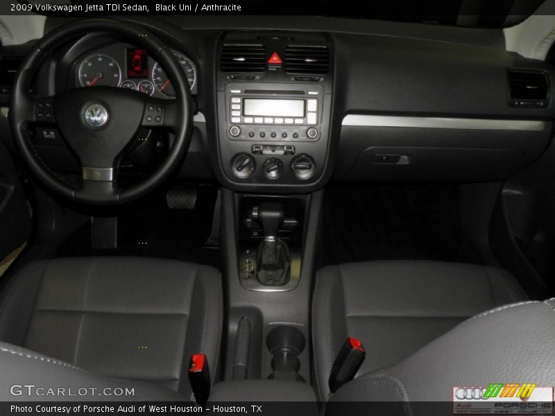 Black Uni / Anthracite 2009 Volkswagen Jetta TDI Sedan