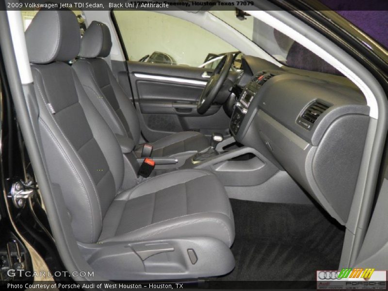 Black Uni / Anthracite 2009 Volkswagen Jetta TDI Sedan