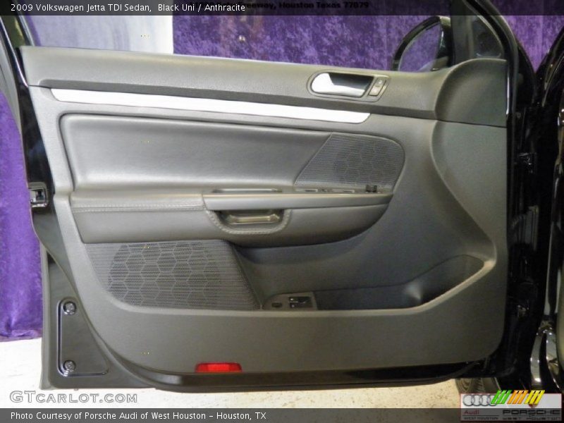 Black Uni / Anthracite 2009 Volkswagen Jetta TDI Sedan