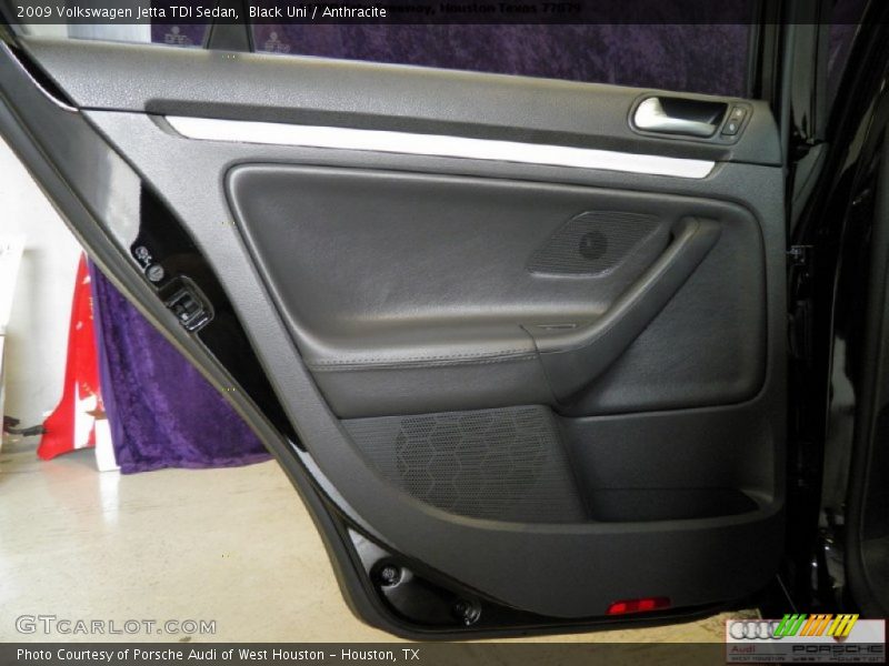Black Uni / Anthracite 2009 Volkswagen Jetta TDI Sedan