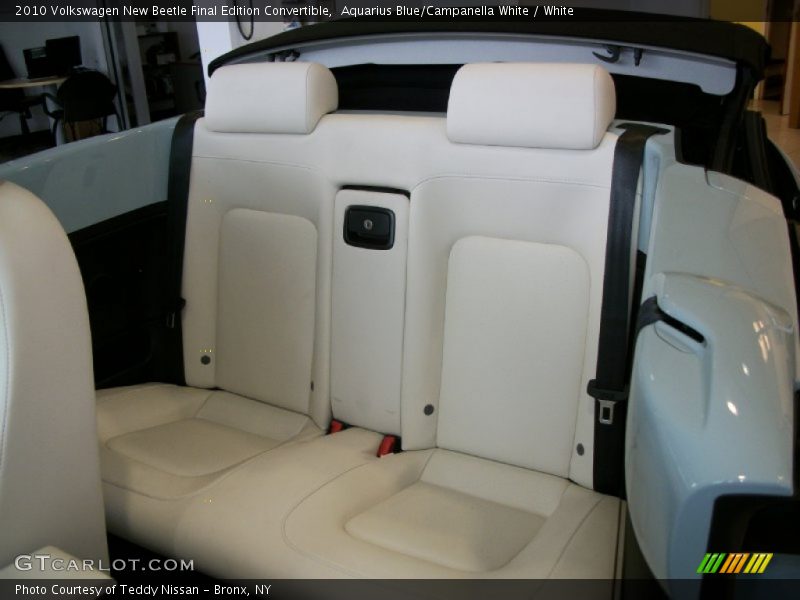  2010 New Beetle Final Edition Convertible White Interior