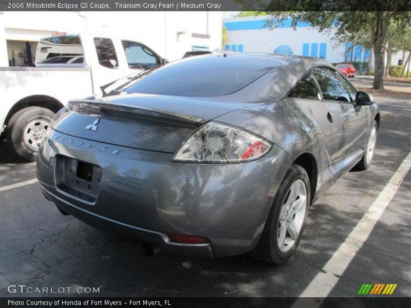 Titanium Gray Pearl / Medium Gray 2006 Mitsubishi Eclipse GS Coupe