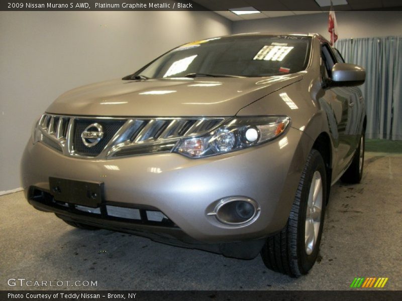 Platinum Graphite Metallic / Black 2009 Nissan Murano S AWD