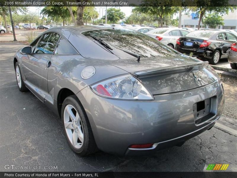 Titanium Gray Pearl / Medium Gray 2006 Mitsubishi Eclipse GS Coupe