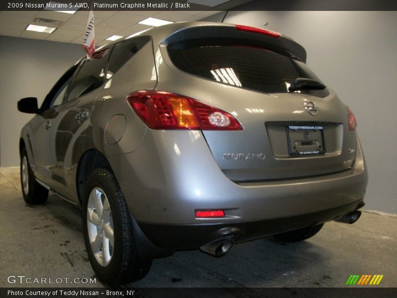 Platinum Graphite Metallic / Black 2009 Nissan Murano S AWD
